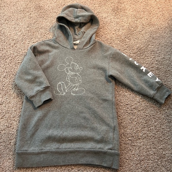 gap & disney Other - Gap Kids & Disney Gray Micky Mouse Hooded Sweatshirt

Size XS
